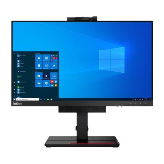 Lenovo ThinkCentre TIO24Gen4Touch Bedienungsanleitung