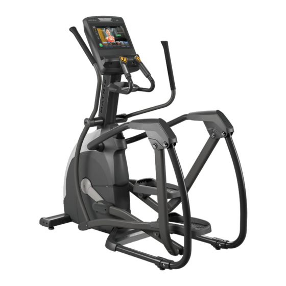 Matrix Endurance Elliptical Bedienungsanleitung