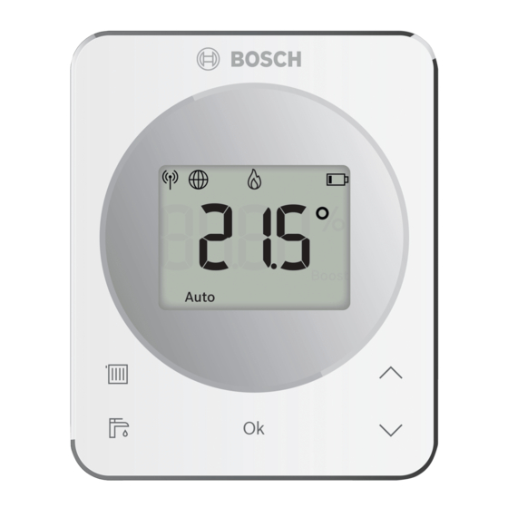 Bosch CR 20 RF Kurzanleitung