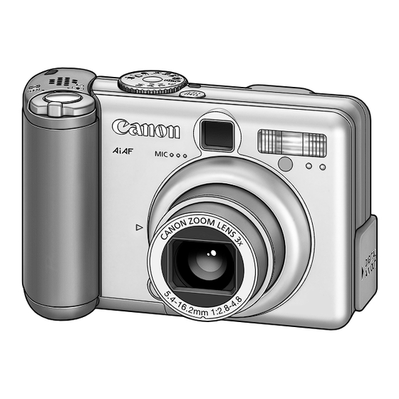 Canon PowerShot A70 Bedienungsanleitung