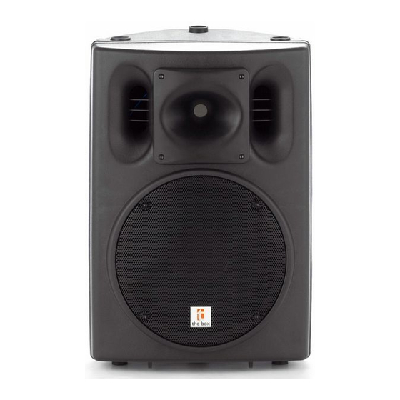thomann the box PA202A Bedienungsanleitung