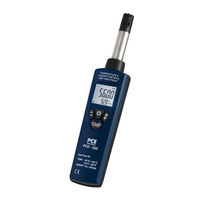 PCE Instruments PCE-555 Bedienungsanleitung
