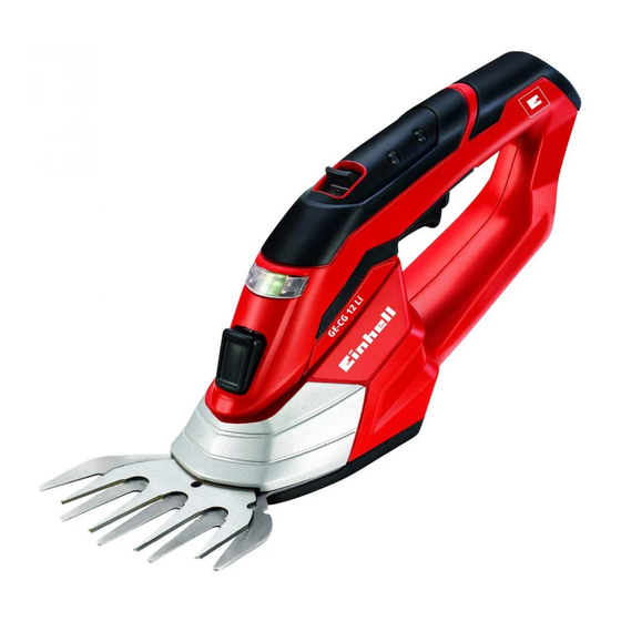 EINHELL GE-CG 12 Li WT Originalbetriebsanleitung