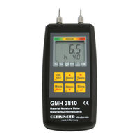 GREISINGER GMH 3850 Bedienungsanleitung