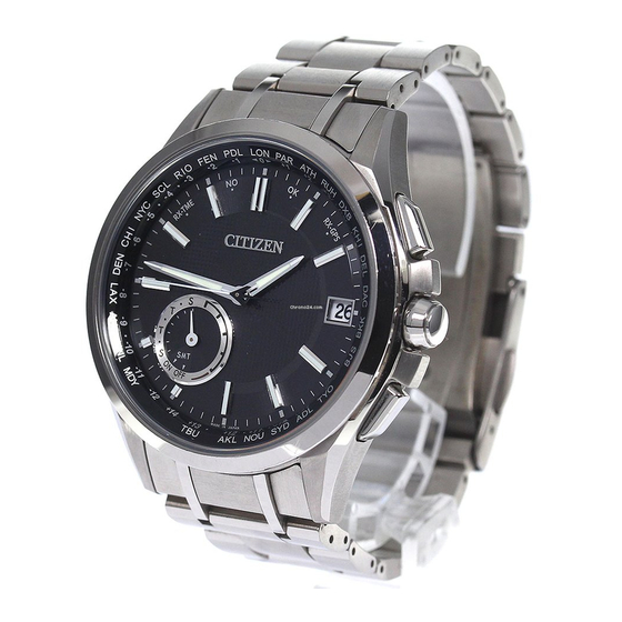 Citizen F150 Bedienungsanleitung