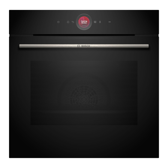 Bosch HBG7741B1 Gebrauchs- Und Montageanleitung