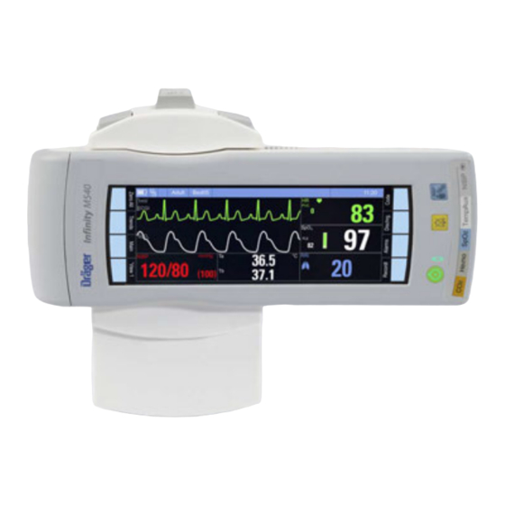 Dräger M540 Gebrauchsanweisung