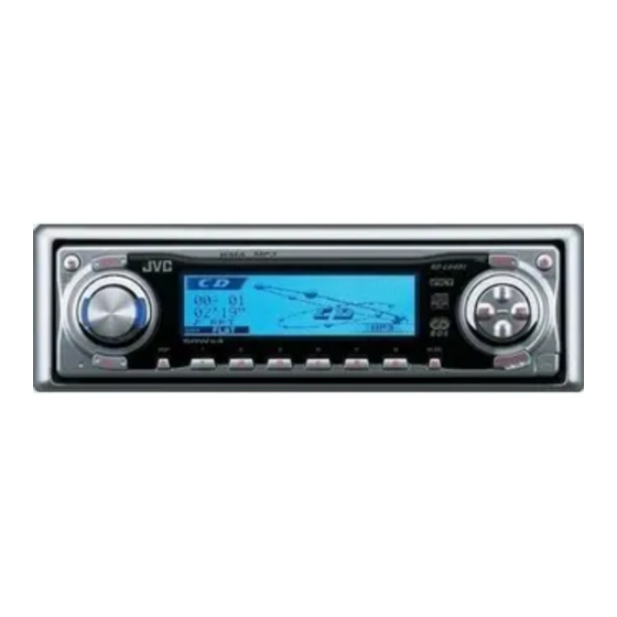 JVC KD-LH401 Bedienungsanleitung