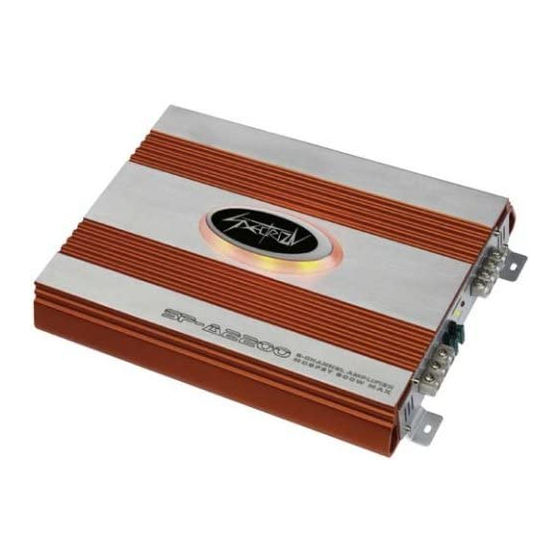 Spectron SP-A1500D Bedienungsanleitung