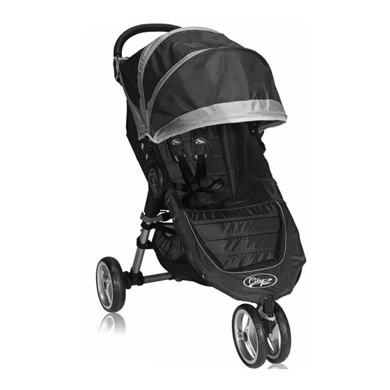 Baby Jogger City Mini Bedienungsanleitung