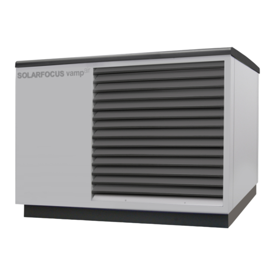 SOLARFOCUS vamp air K 08 Betriebsanleitung