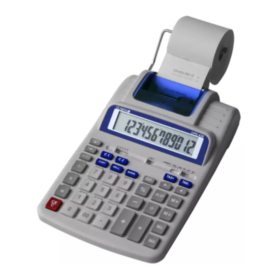 Olympia CPD 430 Bedienungsanleitung