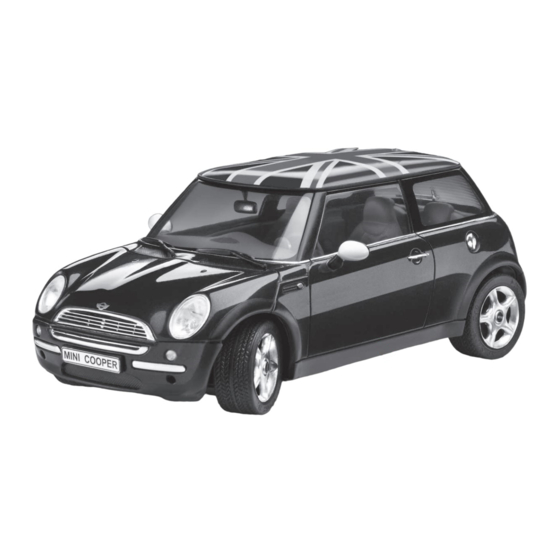 REVELL MINI COOPER Montageanleitung