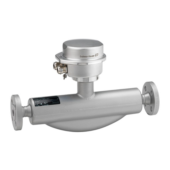 Endress+Hauser Proline Promass F 100 EtherNet/IP Betriebsanleitung