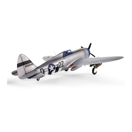 Horizon Hobby E-flite P-47 Razorback 1.2m Bedienungsanleitung