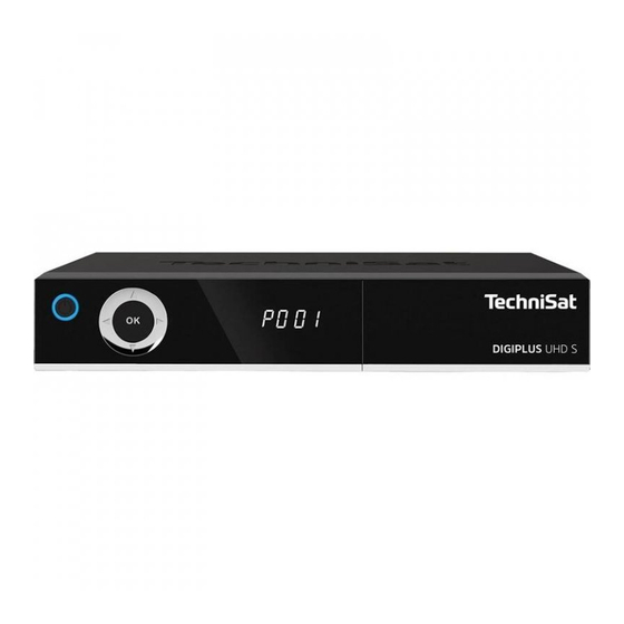 TechniSat DIGIPLUS UHD S2 Bedienungsanleitung