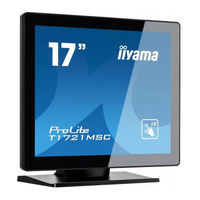Iiyama ProLite T1721MSC Bedienungsanleitung
