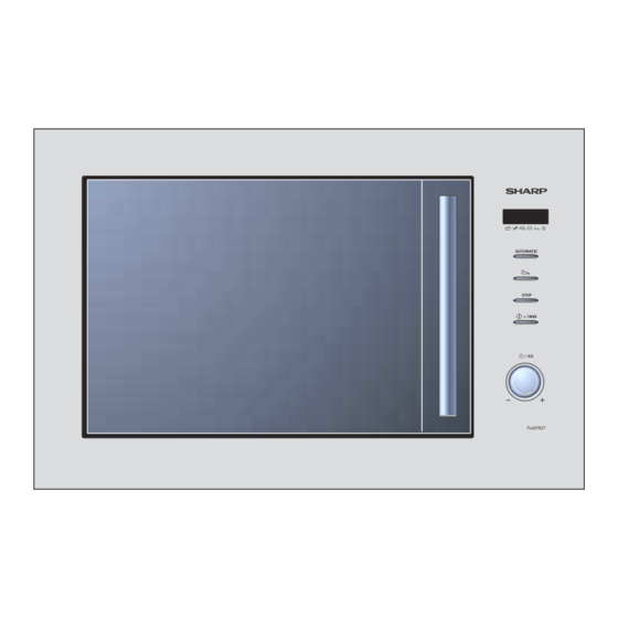 Sharp R-32FBST Bedienungsanleitung