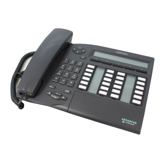 Alcatel Advanced Reflexes Serie Benutzerhandbuch