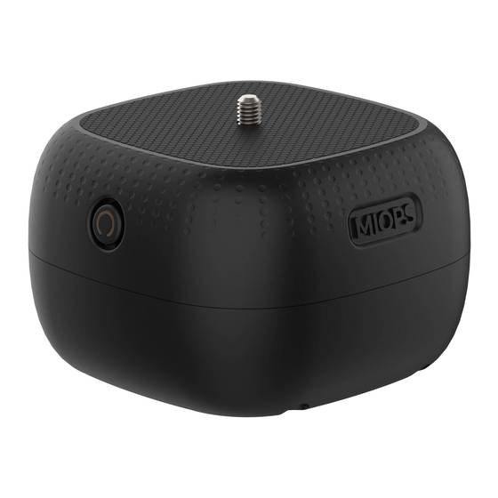 MIOPS Capsule Pro Bedienungsanleitung