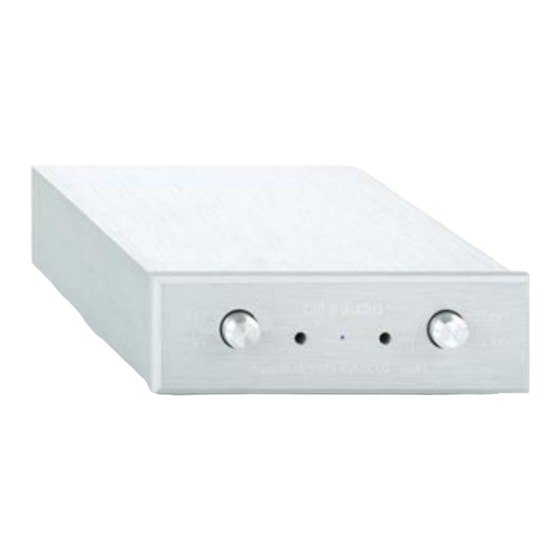 Clearaudio SMART SYNCHRO Power Generator Bedienungsanleitung