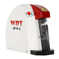 WDT UP 14 Z Betriebsanleitung
