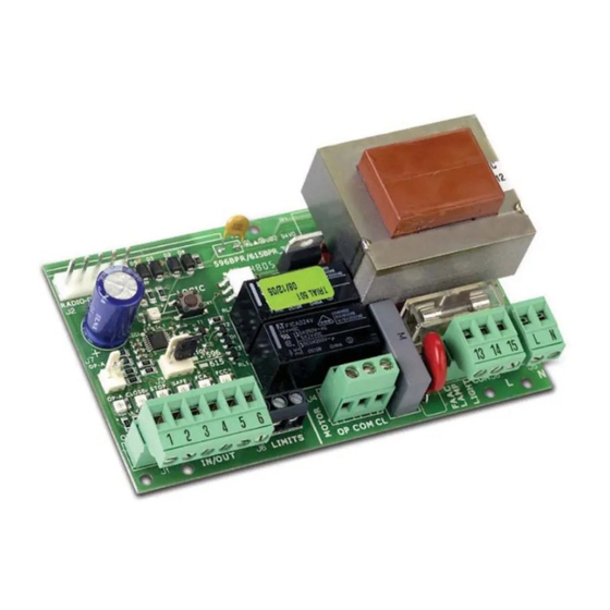 FAAC 596 Handbücher