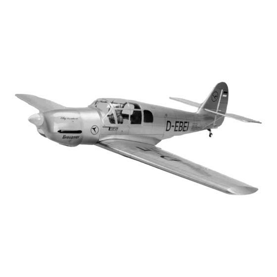GRAUPNER BF 108 B TAIFUN Anleitung