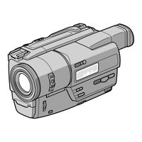 Sony DCR-TR7100E Bedienungsanleitung
