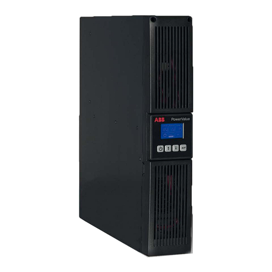 ABB PowerValue 11 RT Kurzanleitung