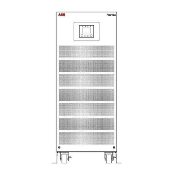 ABB PowerValue 11 RT Benutzerhandbuch