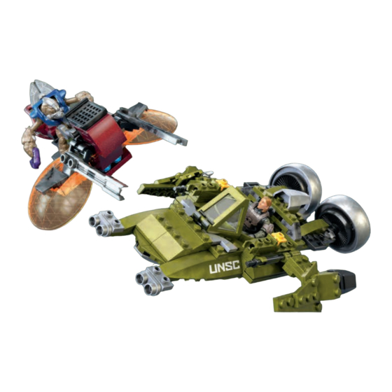 Mega Construx Halo Pro Builders 2 in 1 Infinite GYG60 Bedienungsanleitung