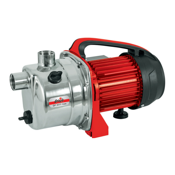Grizzly GP 3032 Inox Originalbetriebsanleitung