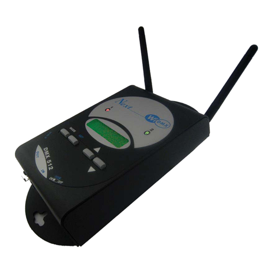 Next DMX 512 Bedienungsanleitung