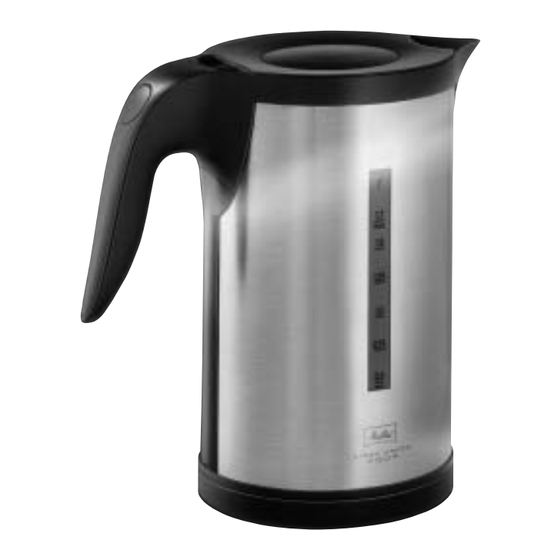 Melitta linea unica aqua Gebrauchsanleitung