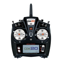 Spektrum DX20 Bedienungsanleitung