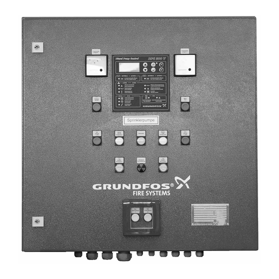 Grundfos Fire Control FS1 VdS Installations- Und Bedienungsanleitung