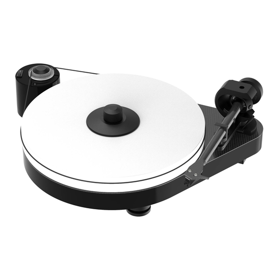 Pro-Ject Audio Systems Pro-Ject RPM 5 Carbon Bedienungsanleitung