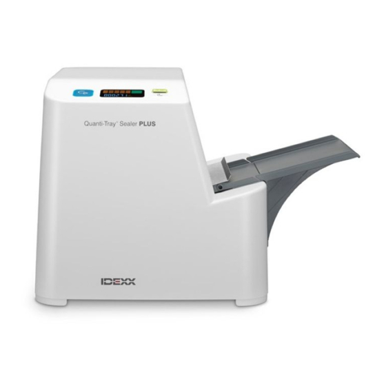 IDEXX Quanti-Tray Sealer PLUS Benutzerhandbuch