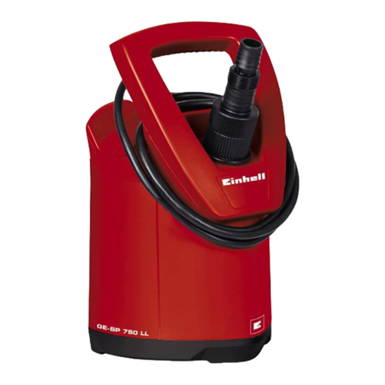 EINHELL RG-SP 750 LL Bedienungsanleitung
