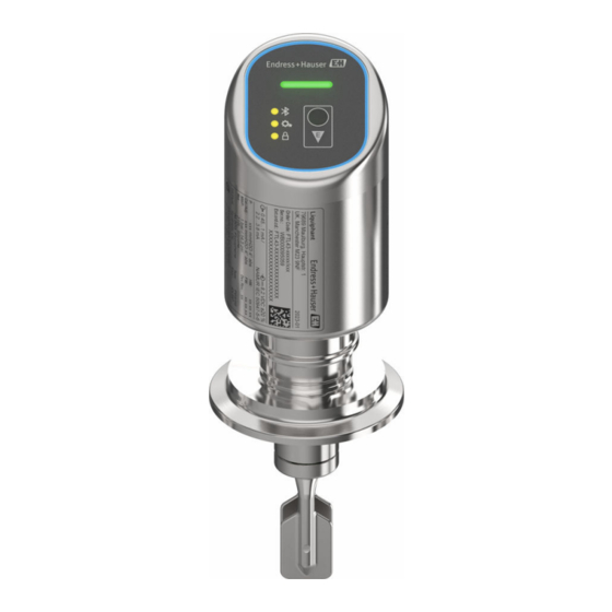 Endress+Hauser Liquiphant FTL43 IO-Link Betriebsanleitung