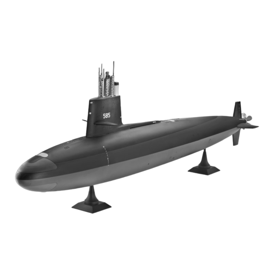 REVELL US Navy SKIPJACK-CLASS Submarine Bedienungsanleitung