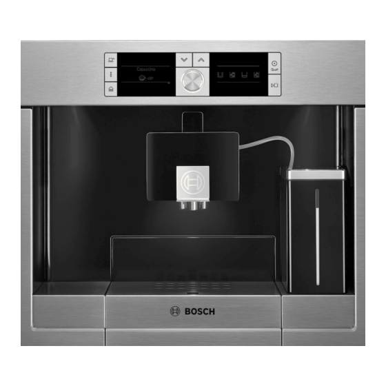 Bosch TCC78K751 Kurzanleitung
