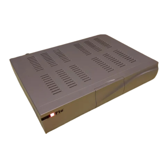 FTE Maximal MAX T140 Handbuch