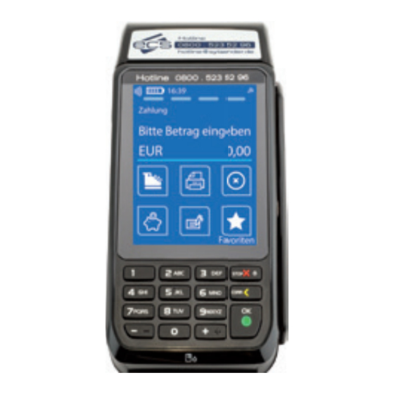 ECS CCV Mobile Premium Kurzanleitung