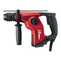 Hilti TE 7 Bedienungsanleitung