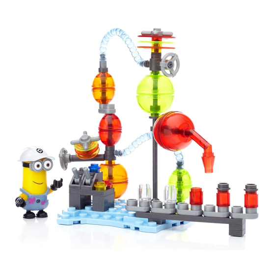 MEGA BLOKS DESPICABLE ME MINION MADE Gelee-Labor Bedienungsanleitung