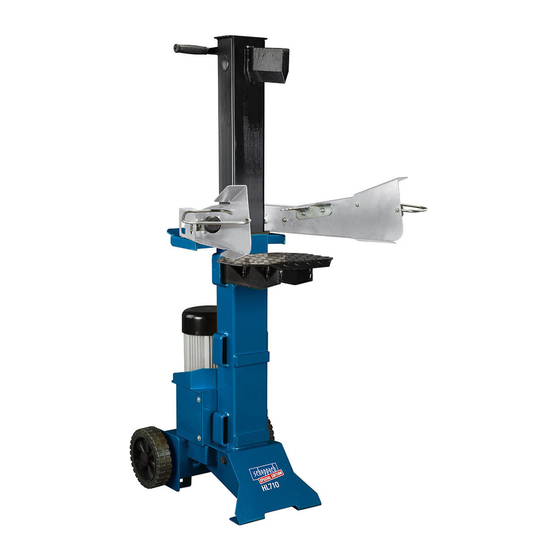 Scheppach HL710 Originalbetriebsanweisung