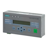 Siemens SICLOCK TC 400 Betriebsanleitung