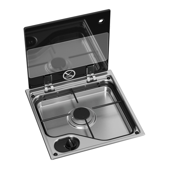 Dometic HOT & COOKING CVH1350 Montage- Und Bedienungsanleitung